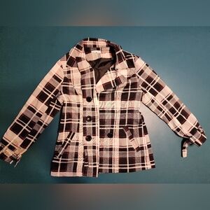 Appraisal Brand Size Medium Plaid Jacket